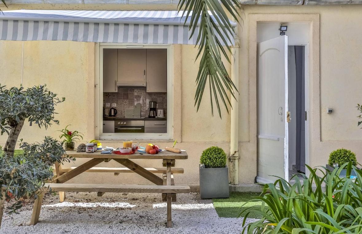 Le Refuge Avec Terrasse Et Jardin, En Plein Centre-Ville, Gare 5 Minutes A Pieds Ніцца Екстер'єр фото